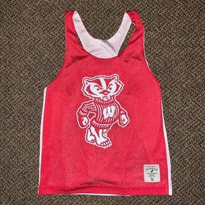 Wisconsin Badgers Reversible Jersey Tank - Small